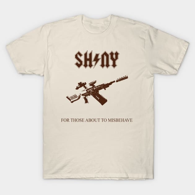 Those About To Misbehave T-Shirt by Pixhunter